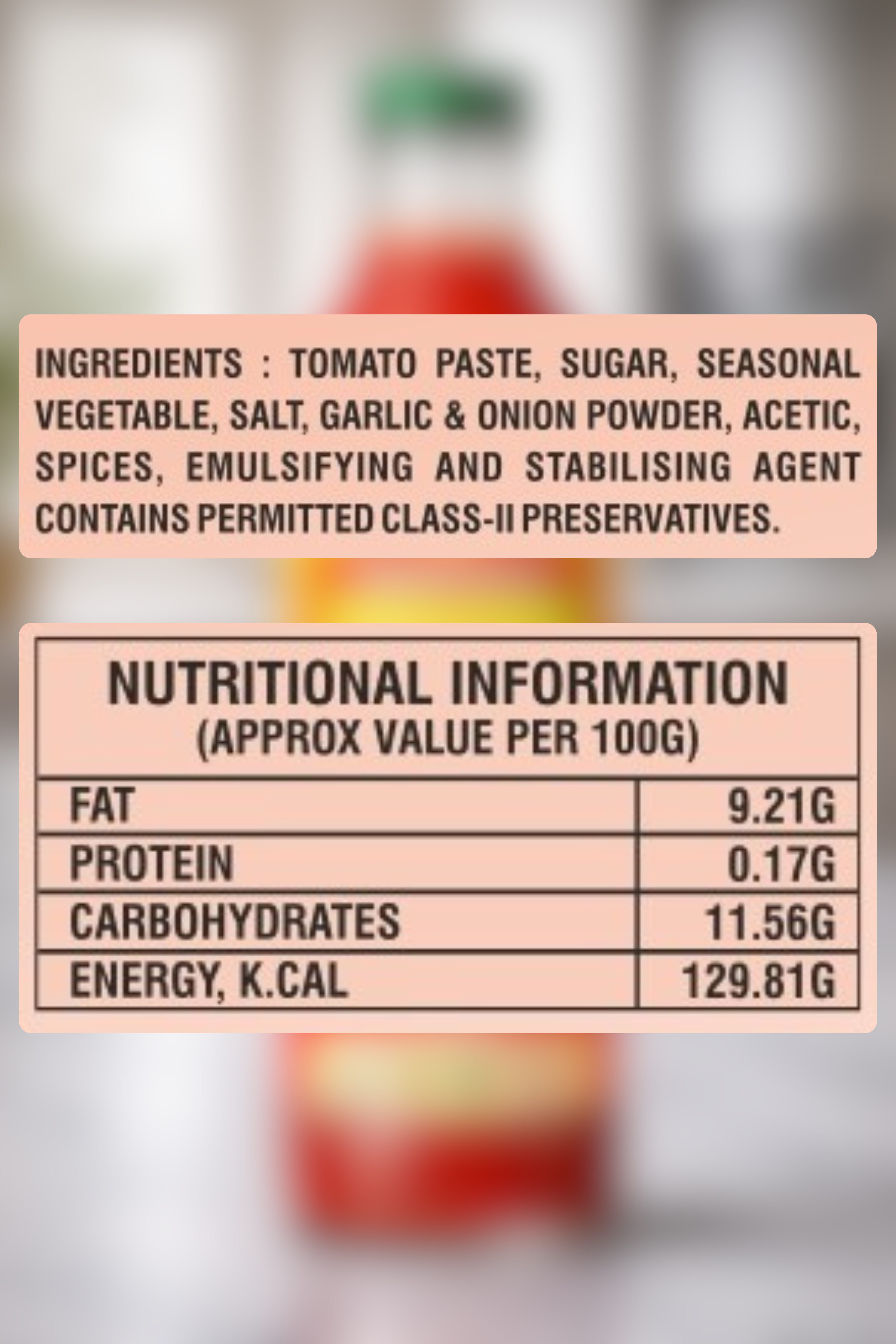 Continental Sauce (1kg Bottle) view 4